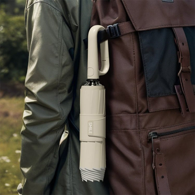 🌂 Reflective Safety Strip Reverse Umbrella – Dry Entry, Night Visibility, Rainy Day Confidence! ✨