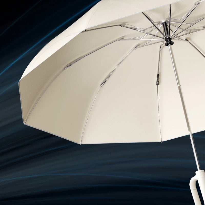 🌂 Reflective Safety Strip Reverse Umbrella – Dry Entry, Night Visibility, Rainy Day Confidence! ✨