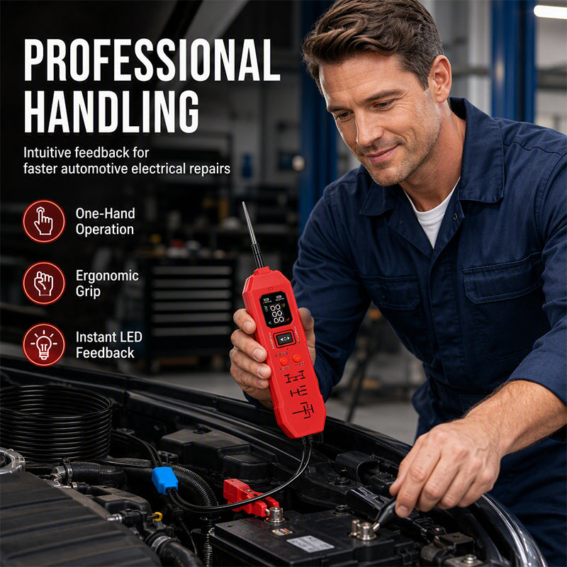 🔧LIMITED-TIME 50% OFF! ⏰ Automotive Circuit Tester with Digital Display