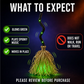 🧹Halloween Electric Witch Broom Decoration