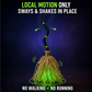 🧹Halloween Electric Witch Broom Decoration