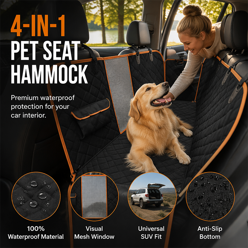 🐕Dog Car Seat Cover for Back Seat