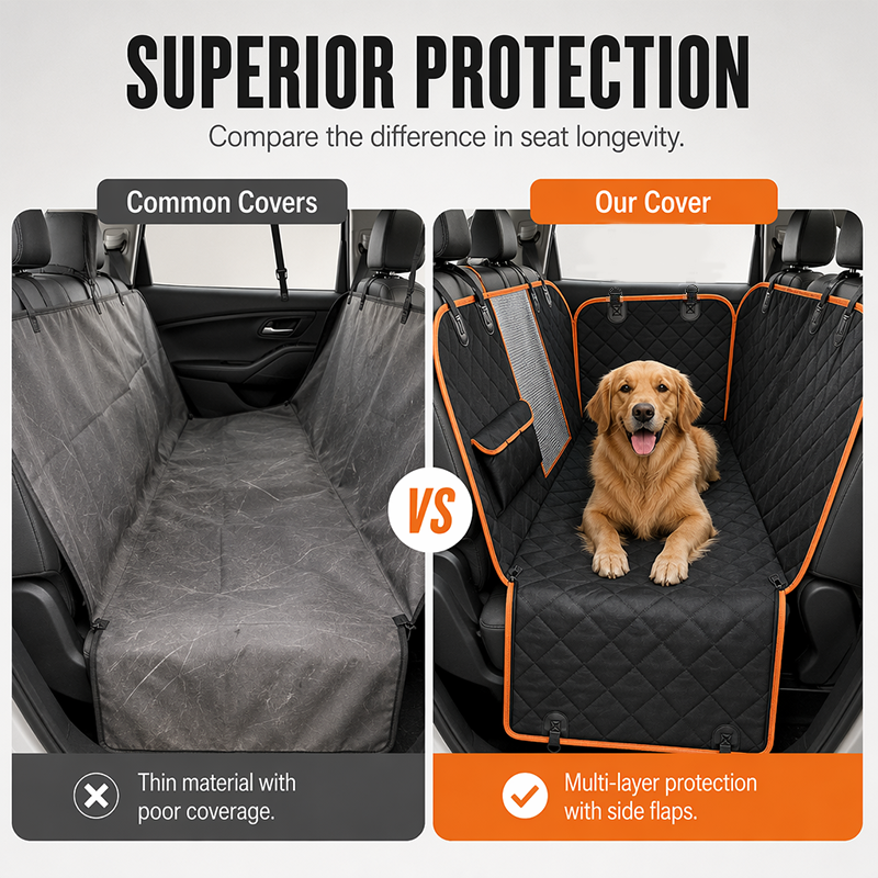 🐕Dog Car Seat Cover for Back Seat