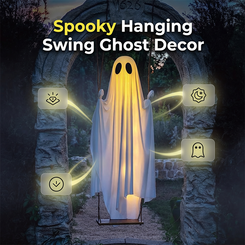 👻Halloween Hanging Swing Ghost