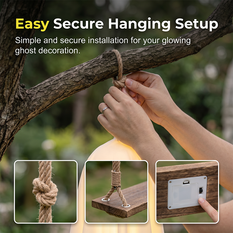 👻Halloween Hanging Swing Ghost