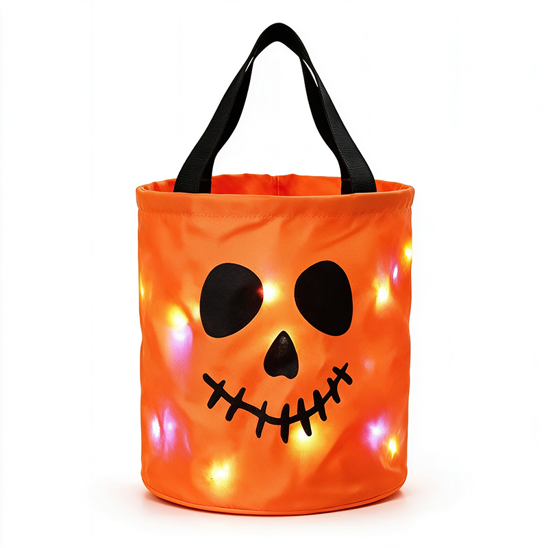 🎃LED Light Up Halloween Candy Bucket