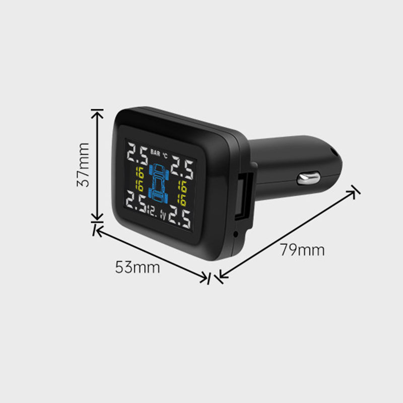 🚗🔧 Cigarette Lighter Tire Pressure Monitoring System