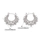 ✨Vintage Stainless Steel Bohemian Hoop Earrings