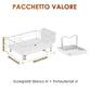 Kitchen Dish Rack with 360° Rotating Spout