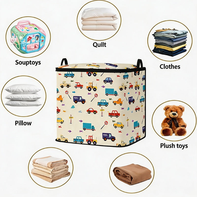 📦 Large Foldable Canvas Storage Organizer