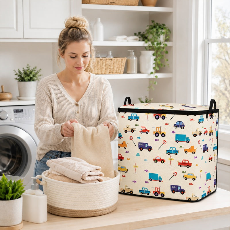 📦 Large Foldable Canvas Storage Organizer