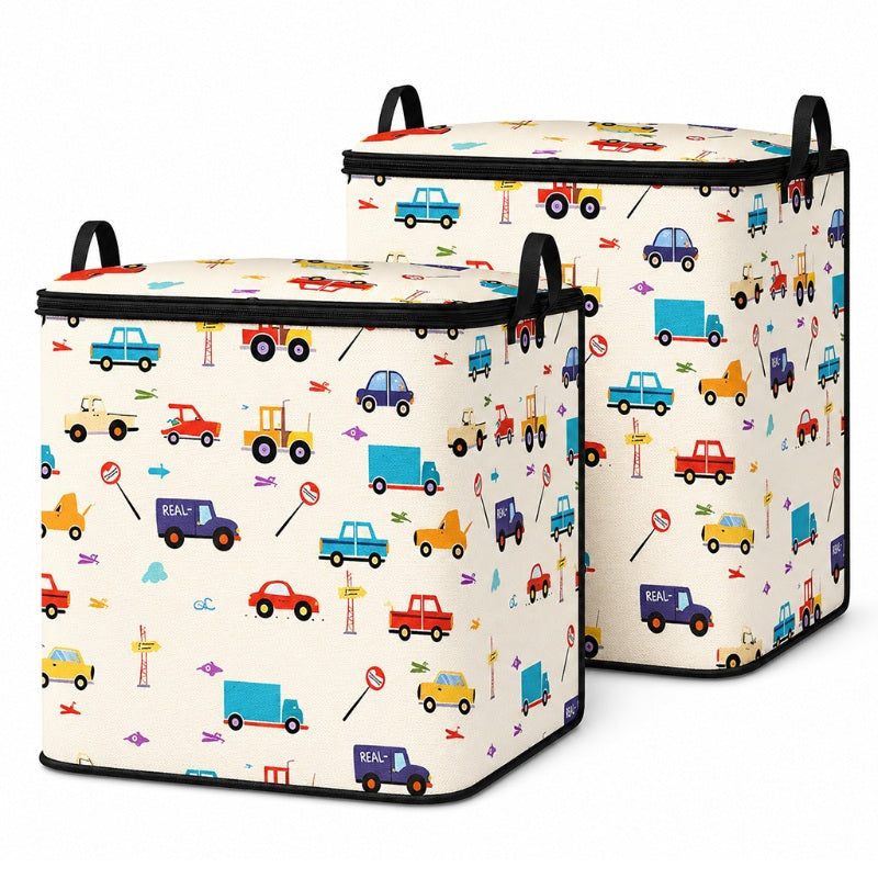 📦 Large Foldable Canvas Storage Organizer