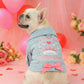 👑 Cute Princess Denim Dog Jacket 🐶
