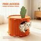 🐱 A Cute Carrot in Your Living Room – Plush Cat Cave Bed That Looks as Good as It Feels. Half Price. Free UK Delivery