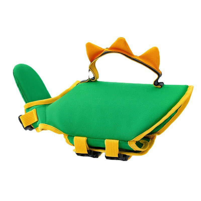 Adjustable Dog Pool Safety Vest with Breathable Mesh Lining