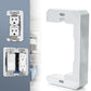 10 pieces-Flush Fit Wall Plate Spacer