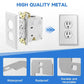 10 pieces-Flush Fit Wall Plate Spacer