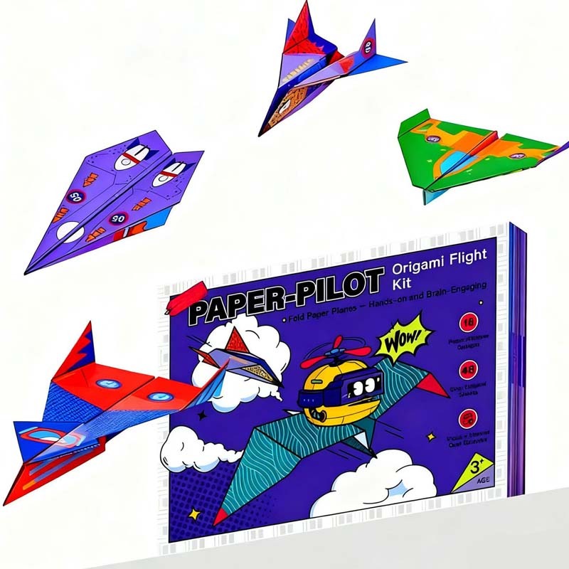 ⏳🔥LIMITED-TIME 50% OFF! ⏰Creative DIY Paper Airplane Set For Kids