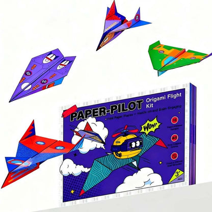 ⏳🔥LIMITED-TIME 50% OFF! ⏰Creative DIY Paper Airplane Set For Kids