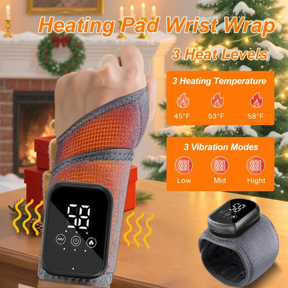 Cordless Heating Wrist Wrap Massager