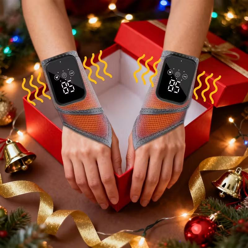 Cordless Heating Wrist Wrap Massager