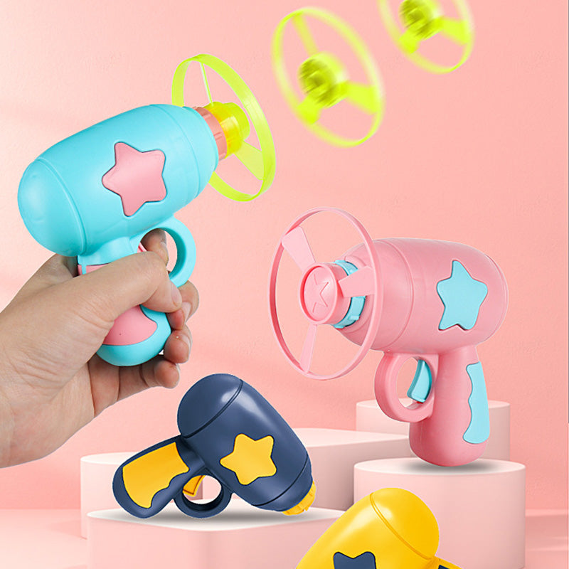 🔫 50% OFF NOW! 🛸 LED Flying Disc Launcher Gun Toy – Glowing discs, long range & easy to use – Perfect for outdoor fun & active play 🌟