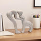 🐕🧑 Man & Dog Sculptural Art Piece – 50% OFF! Unique figurine, warm & affectionate, perfect for office, living room & bedroom. 🔥🏠