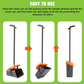 Long-Handle Dog Pooper Scooper Set