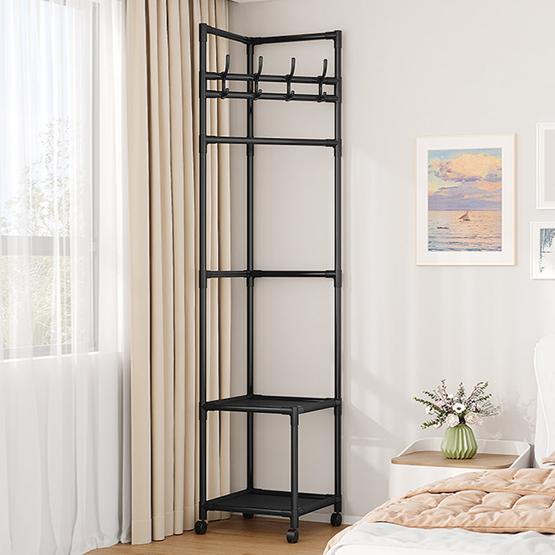 Space-Saving Garment Rack