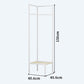 Space-Saving Garment Rack