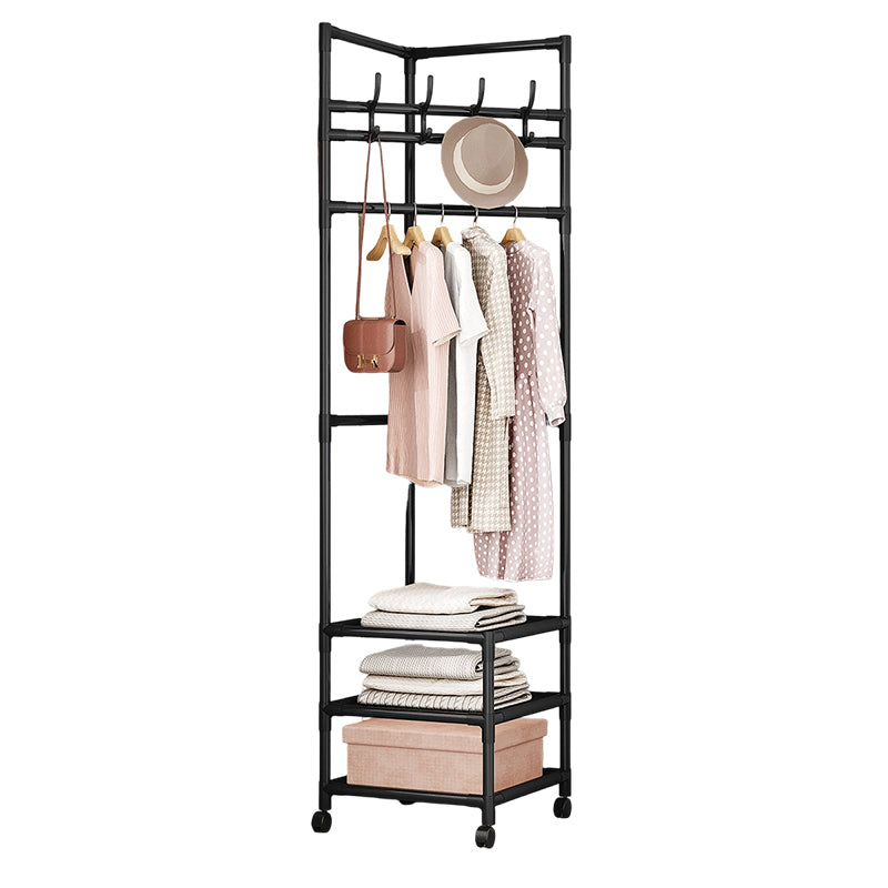 Space-Saving Garment Rack