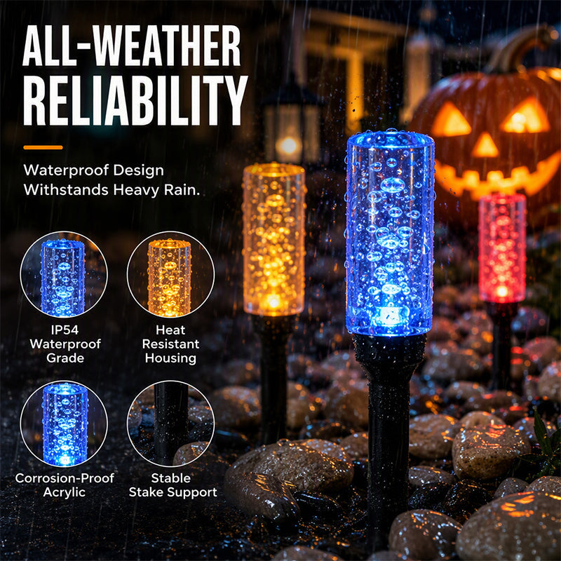 🥧Solar Powered Pathway Stake Light