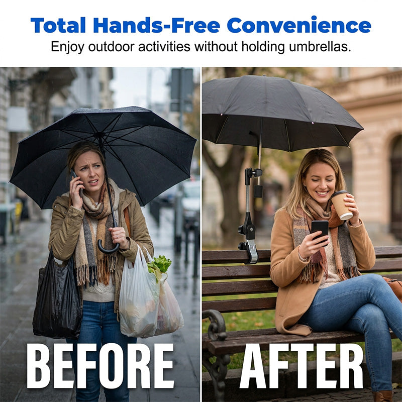 Flexible Umbrella Mount for Outdoors