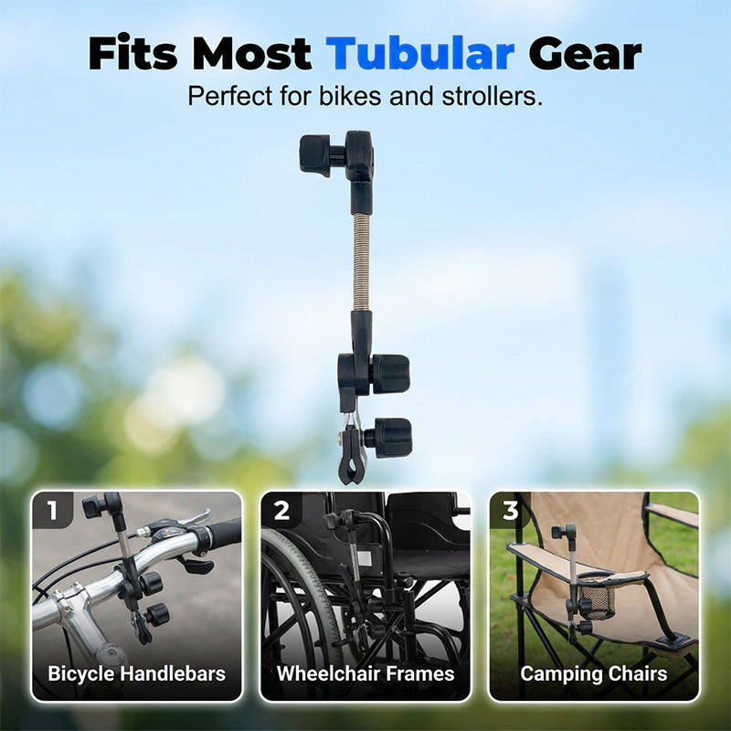 Flexible Umbrella Mount for Outdoors