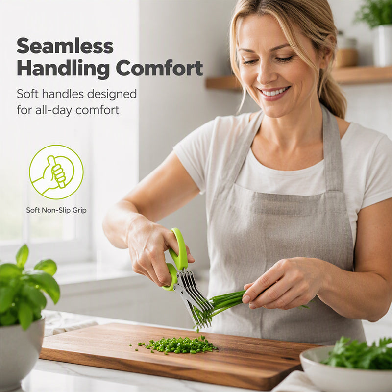 Multi-Layer Stainless Steel Kitchen Scissors