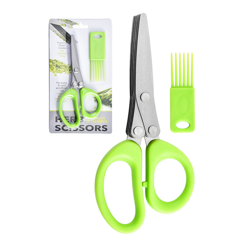 Multi-Layer Stainless Steel Kitchen Scissors