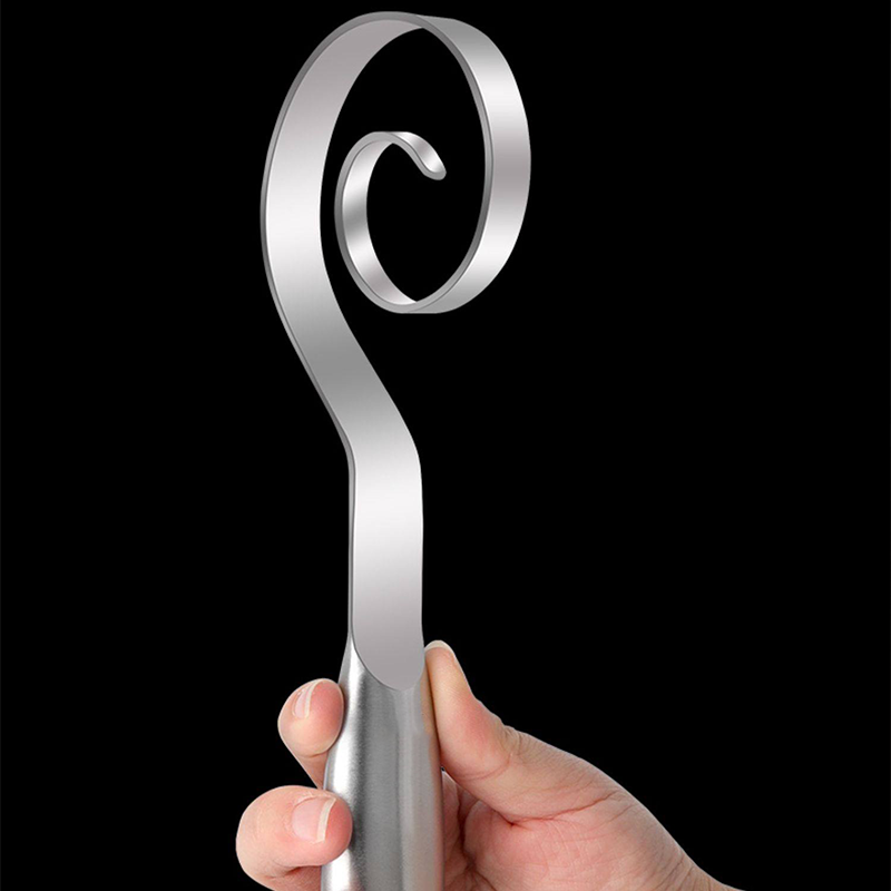 Stainless Steel Seamless Dough Whisk