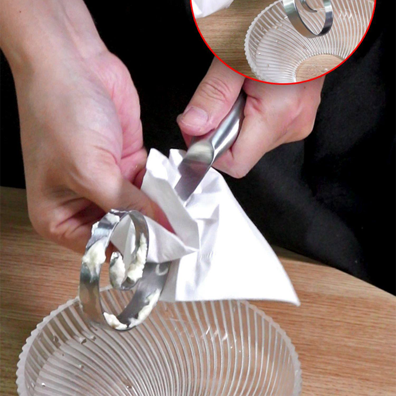 Stainless Steel Seamless Dough Whisk