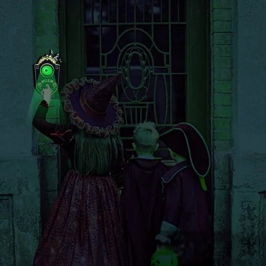 📢📢50% OFF & In Stock⏰🎃 Best Sellers for Halloween 2026! 😈 Doorbell shaped like a one-eyed demon