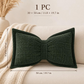 🎀Soft Chenille Bow-Shaped Throw Pillow
