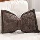 🎀Soft Chenille Bow-Shaped Throw Pillow
