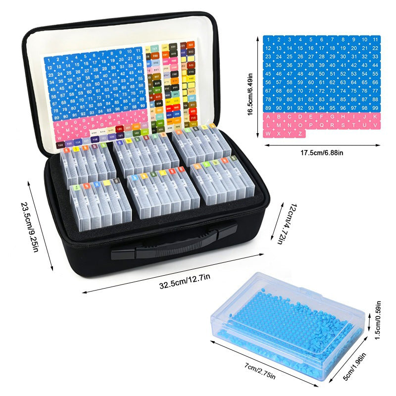 Diamond Art Accessories Container with Seamless Inner Boxes