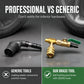 Brass Tire Deflation Valve with Self-Locking Chuck for Large Trucks