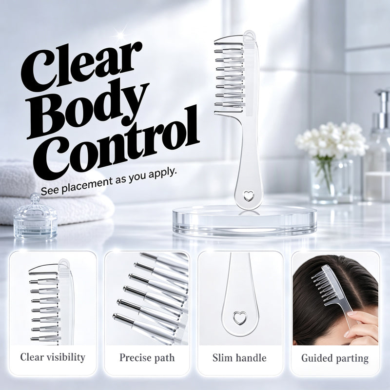 📢📢50% OFF !! ⏰Scalp Applicator Comb Tool for Hair