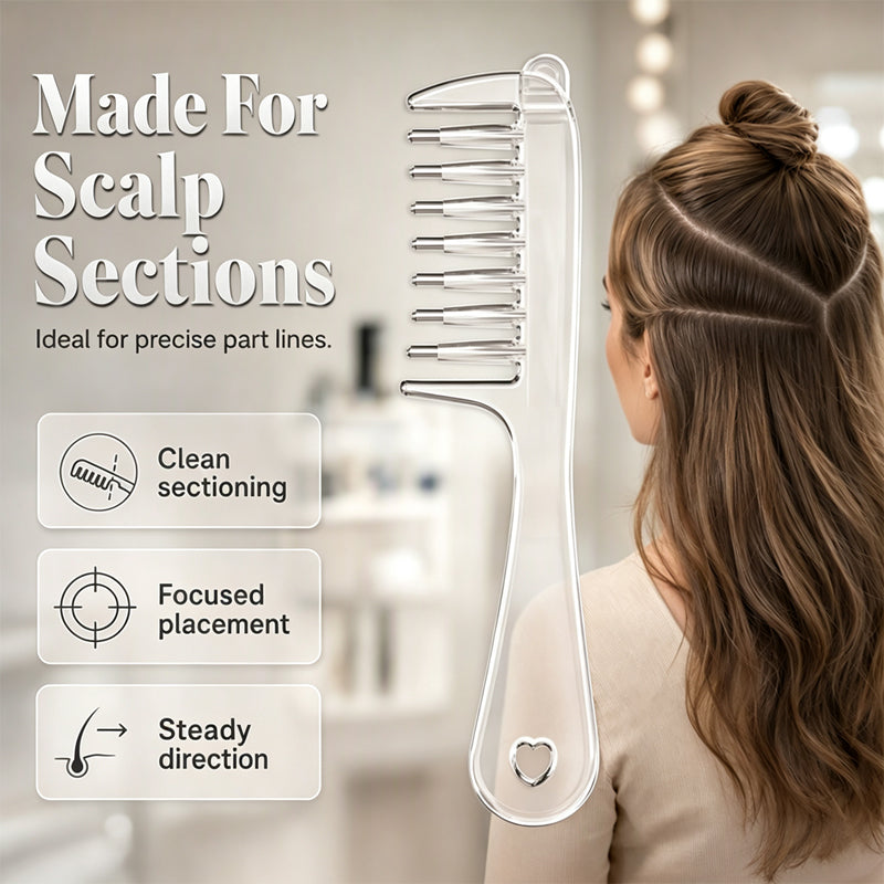📢📢50% OFF !! ⏰Scalp Applicator Comb Tool for Hair
