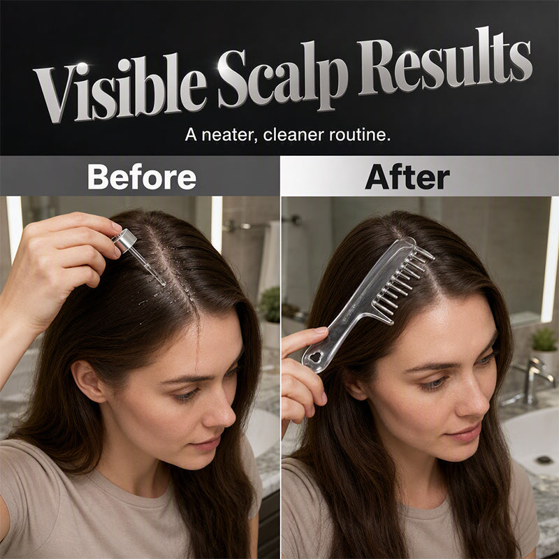 📢📢50% OFF !! ⏰Scalp Applicator Comb Tool for Hair
