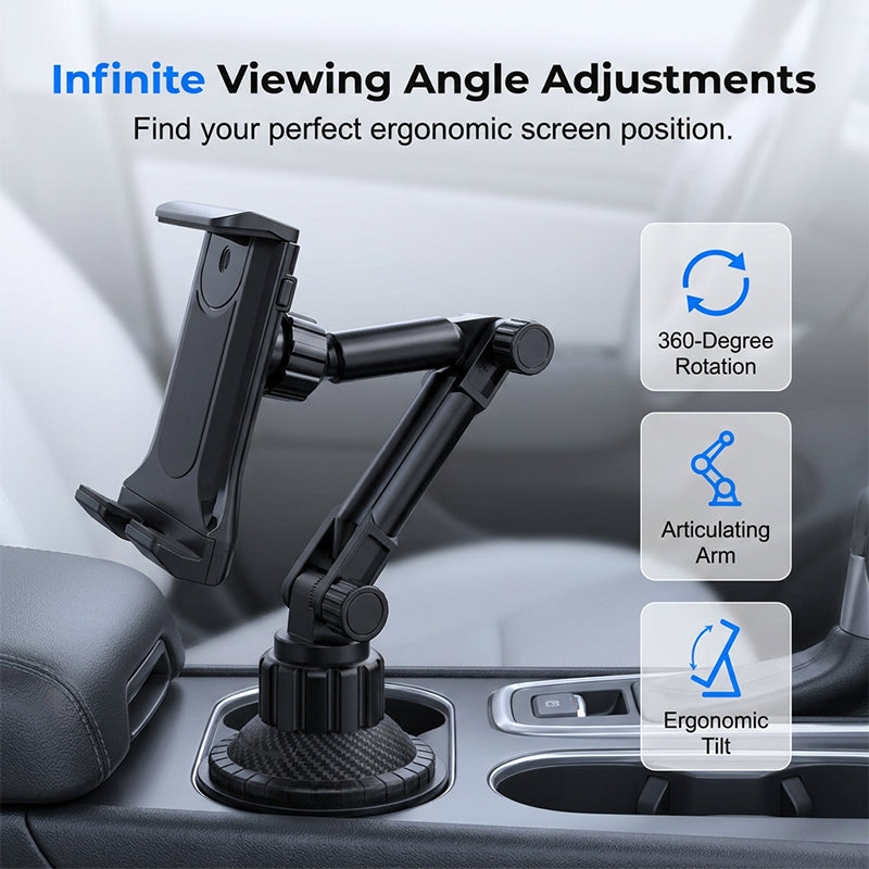 Stable Cup Holder Car Phone Mount