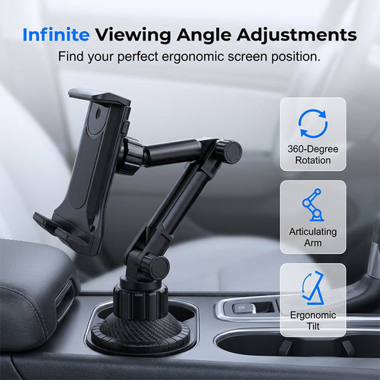 Stable Cup Holder Car Phone Mount