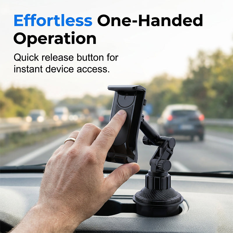 Stable Cup Holder Car Phone Mount