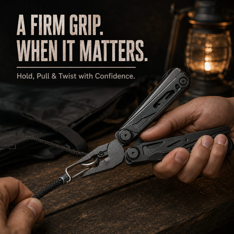 📢📢50% OFF !! ⏰Portable Folding Multi-Tool Pliers with Pouch